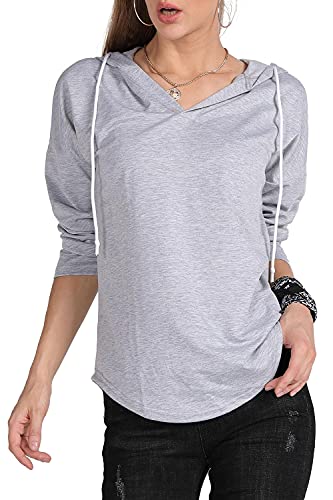 トップス mediam Curve Sleeve Sweat Pullover 41+YYxIs9LL.jpg